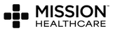 Mission Healthcare logo in black color.