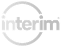 Gray Interim logo