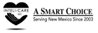 Intelli-Care logo in black color.