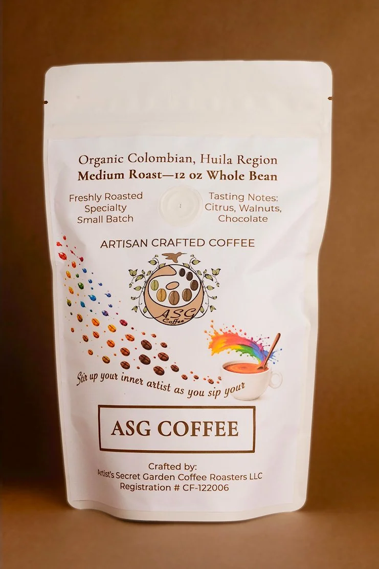 12 oz Organic Colombian, Huila Region — Medium Roast
