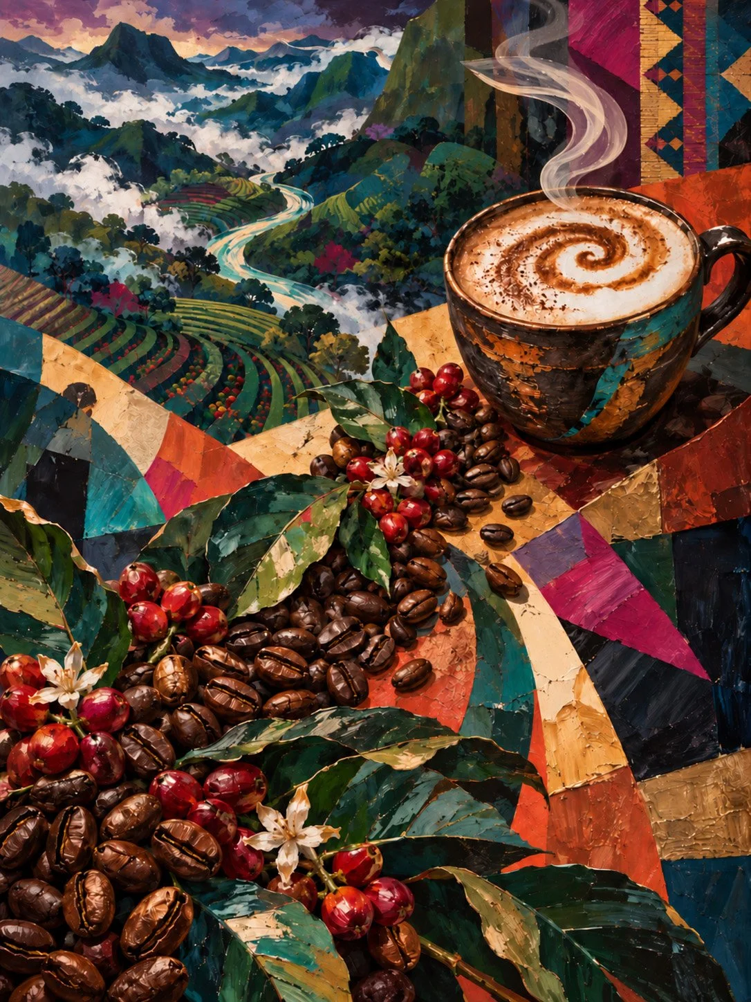 ASG Coffee _ Coffee Art _ Mexican Dark Roast cappuccino over the valley.jpg