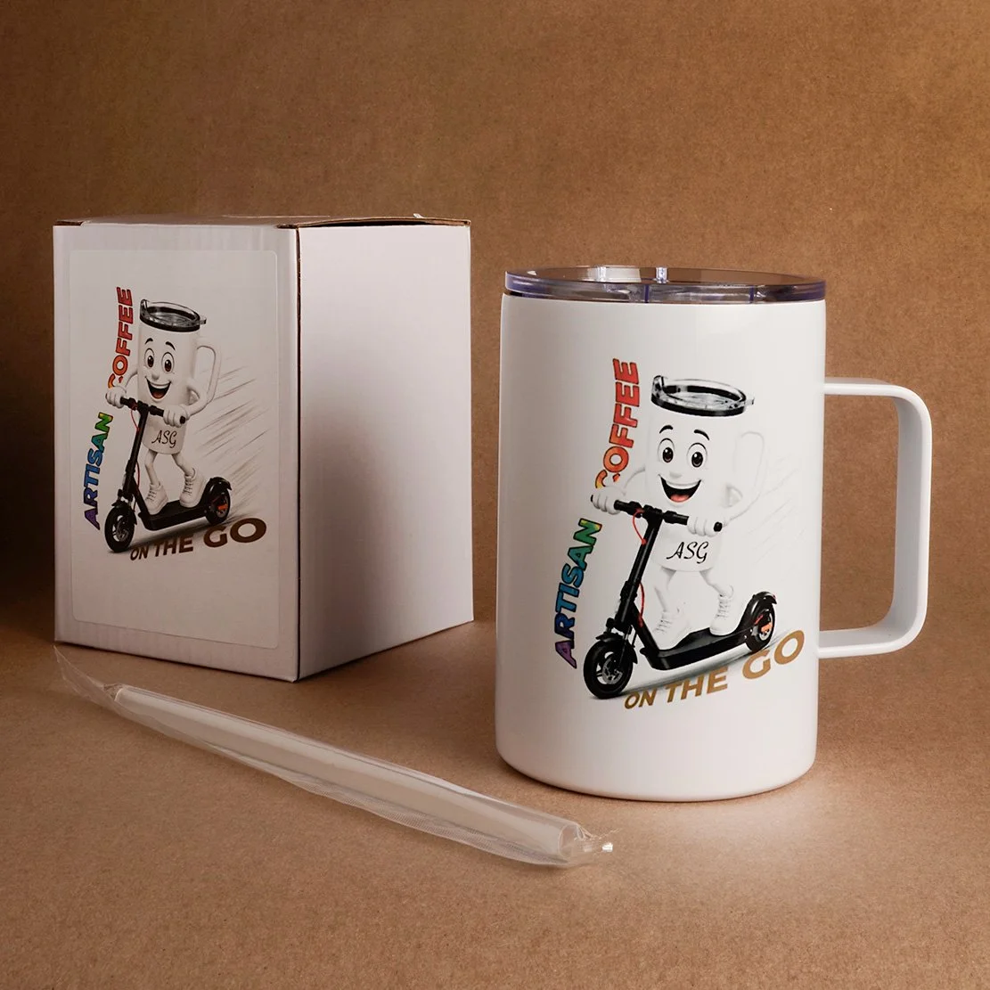 ASG Coffee | Artisan Coffee On the Go | Artisan Coffee Travel Mug and Box.jpg