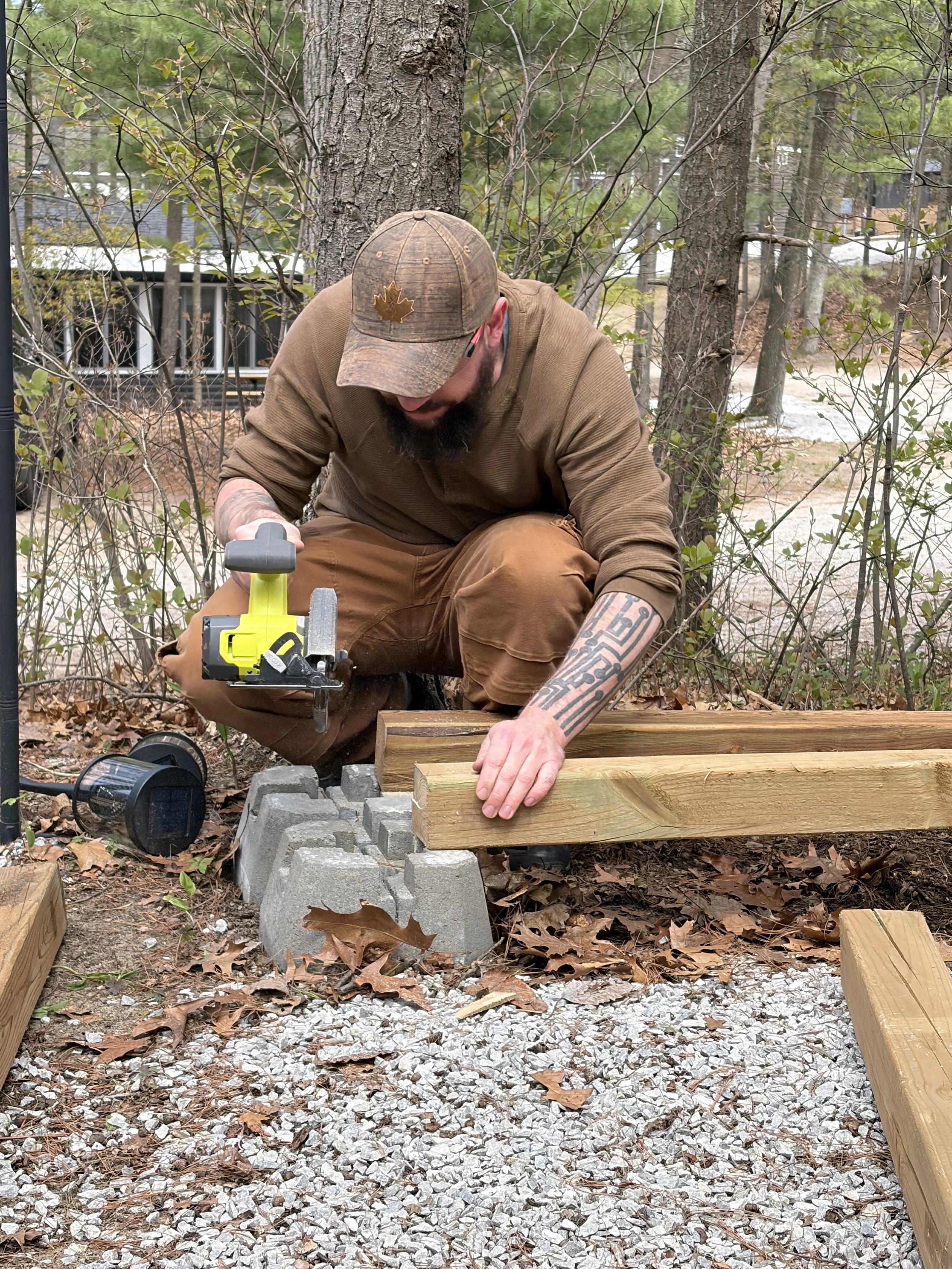 Dylan Nunns, owner of Nunnsy Home Solutions, providing professional handyman services in London, Ontario.