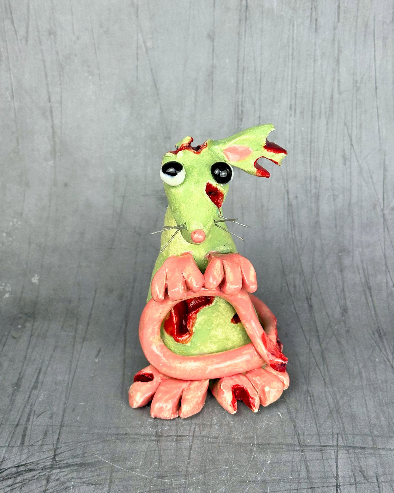 One-Ear Zombie Rat