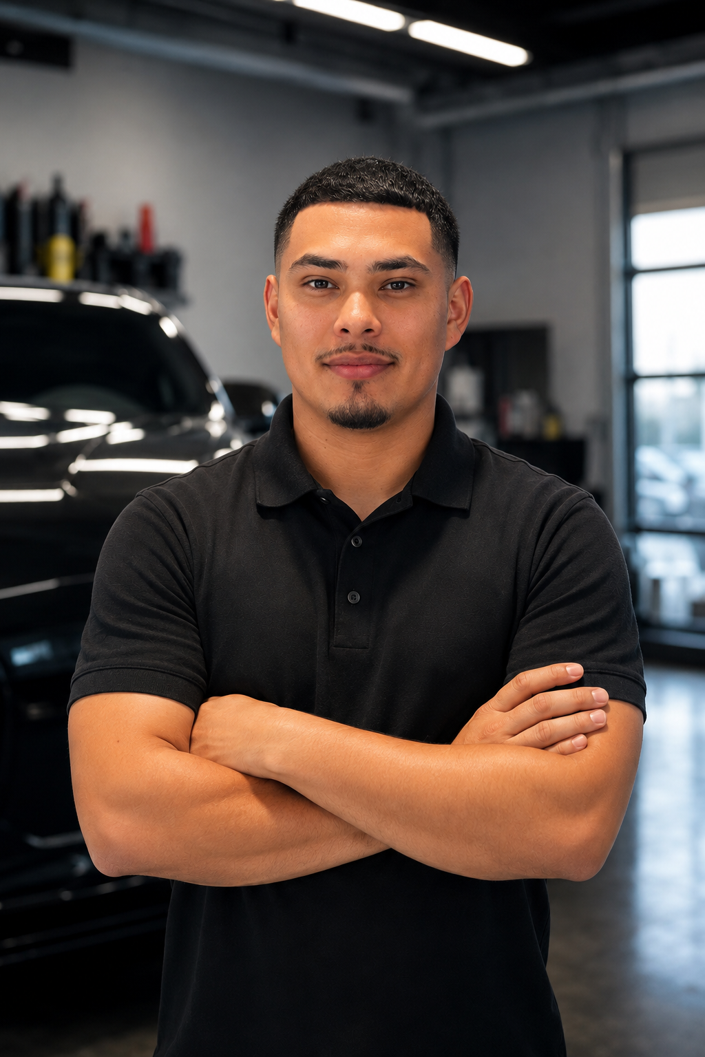 Jesus Guerra-Reyes, owner and lead detailer at J's Mobile Detailing, Roseville, CA