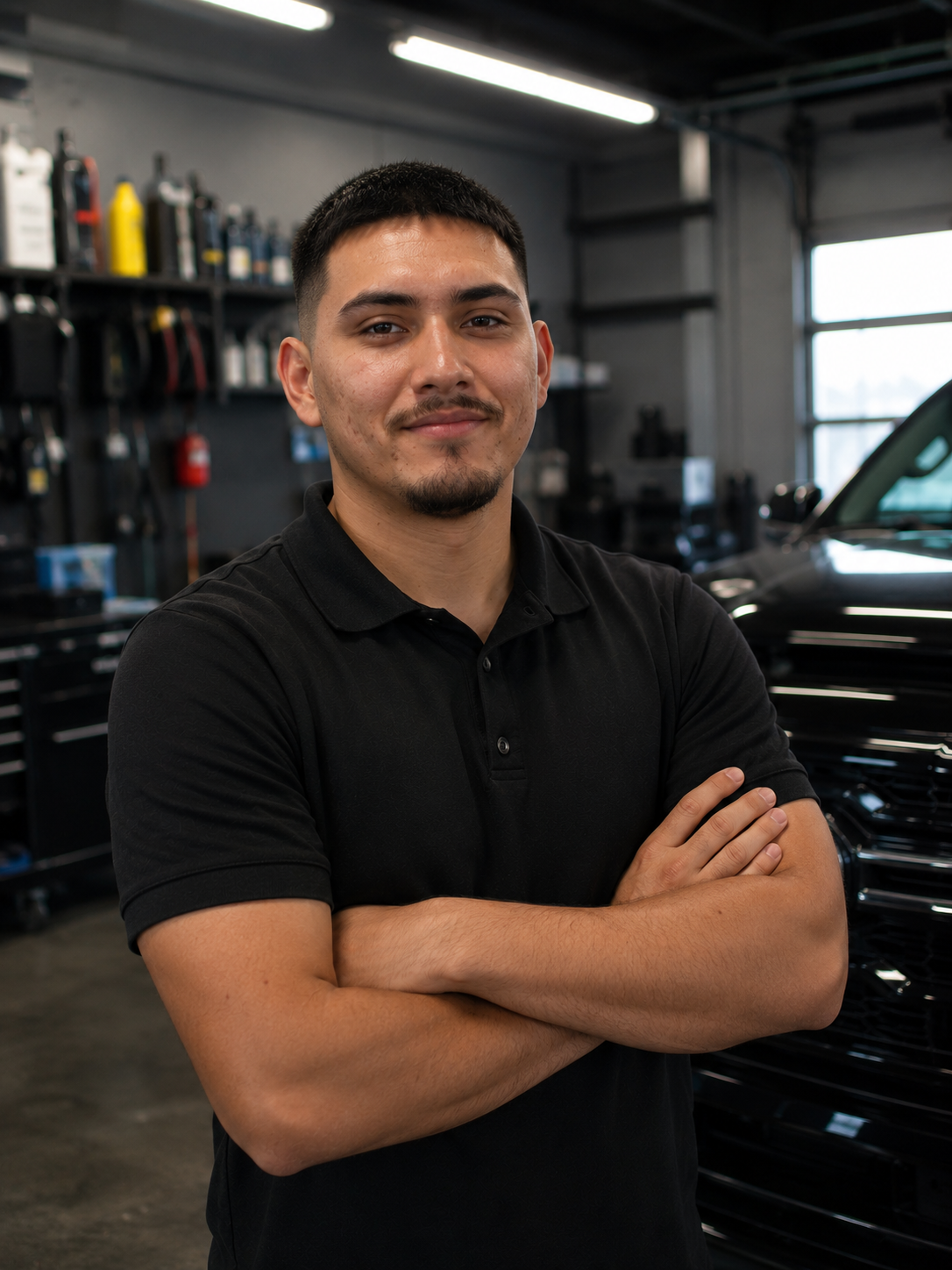 Daniel, detailer at J's Mobile Detailing, in Roseville, CA.
