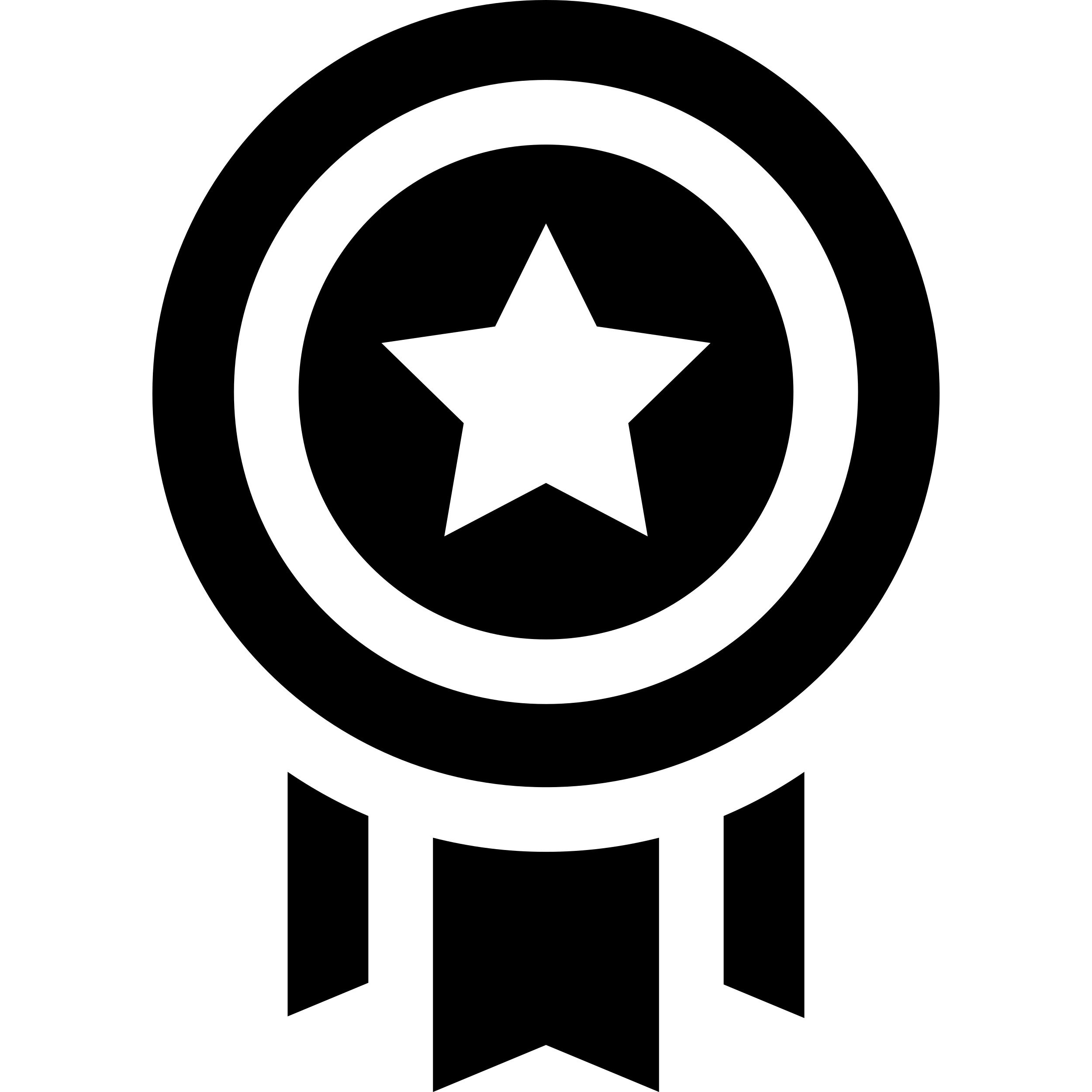 A black and white Captain America shield featuring a star in the center and concentric circles.