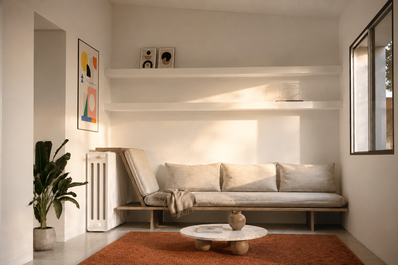 Mobilier - Banquette Japandi