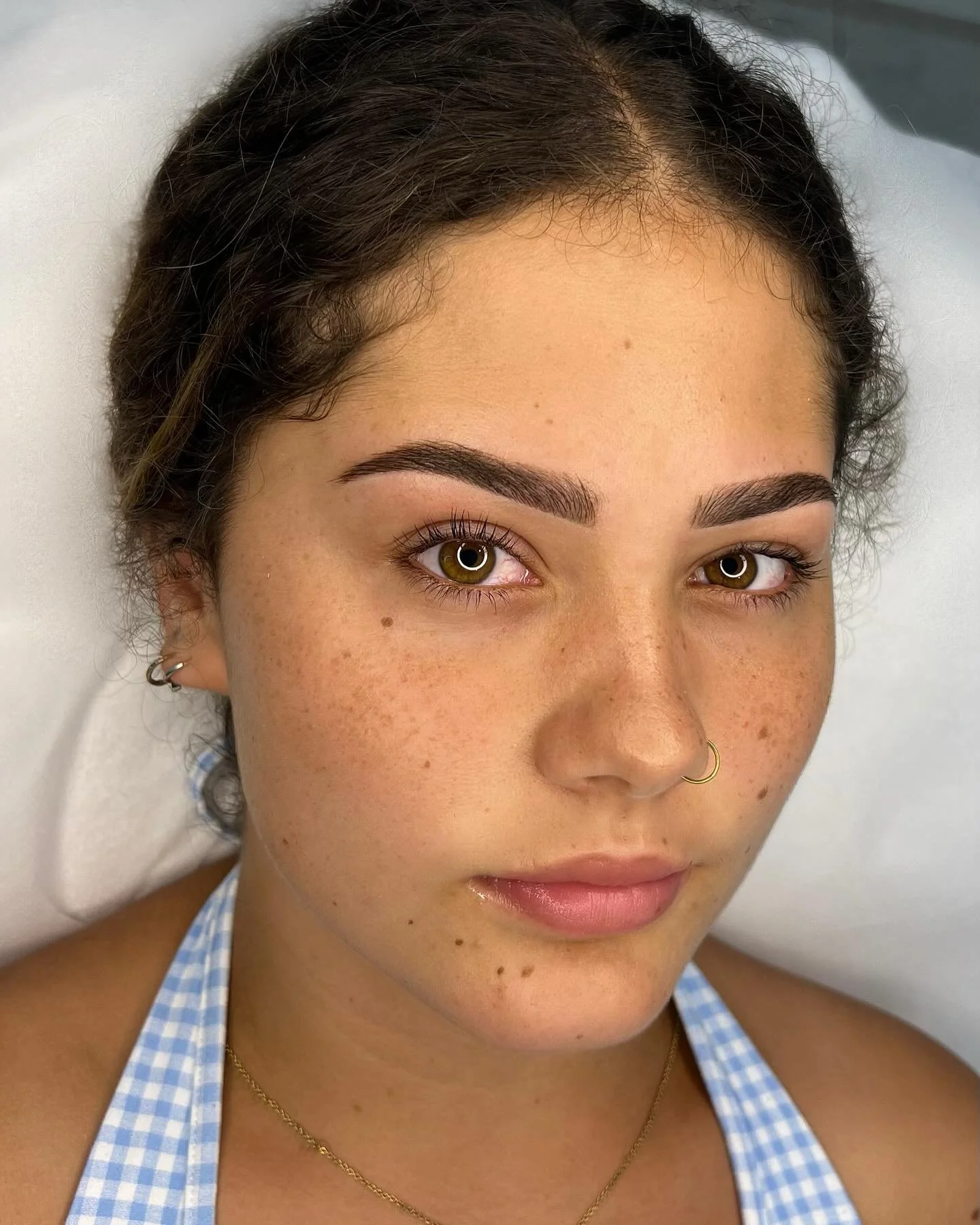 Client - &ldquo;I want bold and defined brows..but natural.&rdquo;
Me - Say less 😉

Service - Eyebrow Tint and Wax

#browshaping #wollongongbrowspecialist #browtinting #browartist
