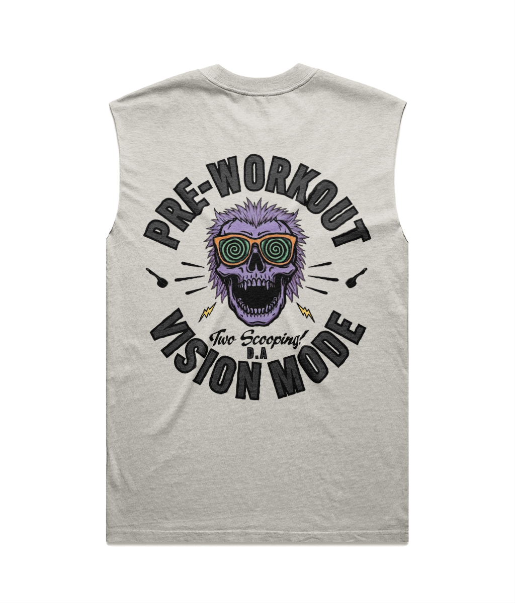 Vision Mode – Men’s Oversized Tank - Back