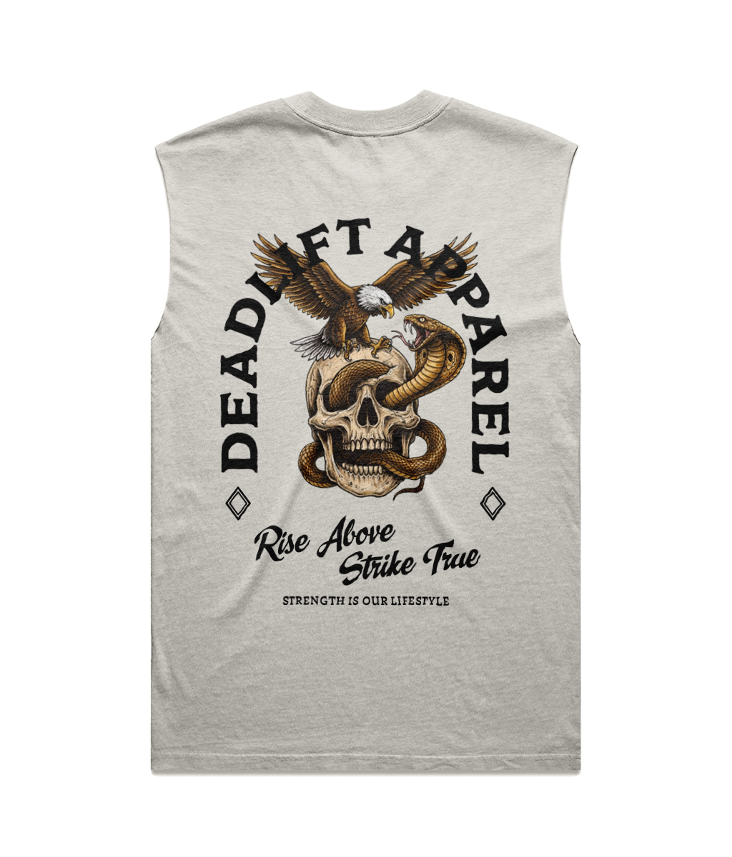 Rise Above – Men’s Oversized Tank - Back