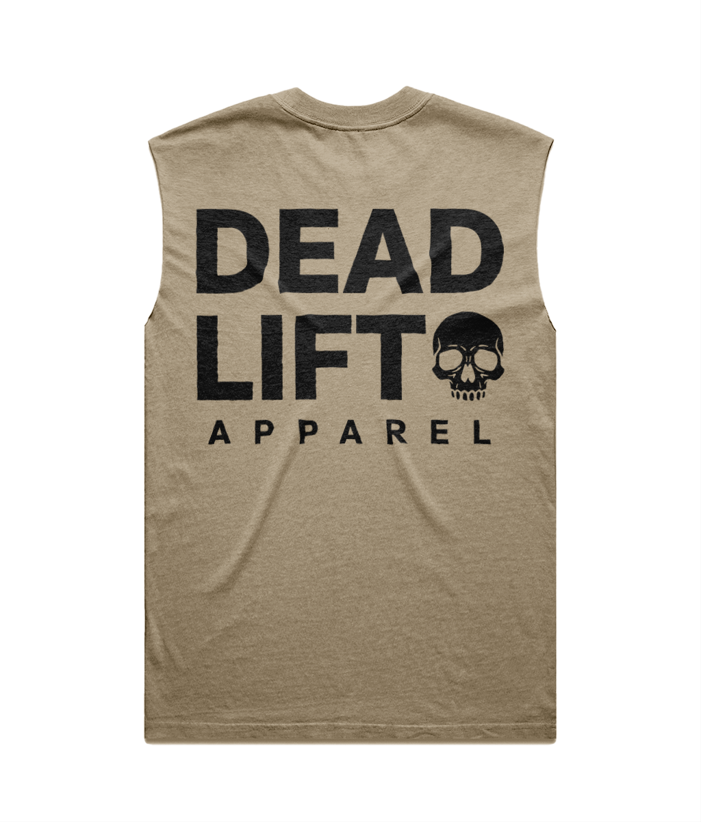 Stacked (Light) - Men's Oversized Tank - Back