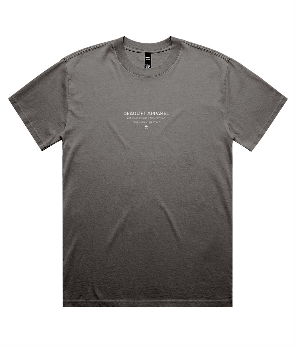 LIFT / RUN (Dark) - Men’s Oversized T-Shirt - Front