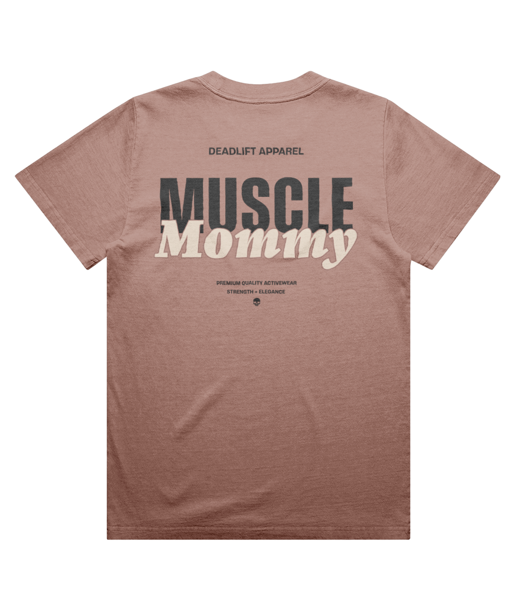Muscle Mom - Women's Oversized T-shirt - Back
