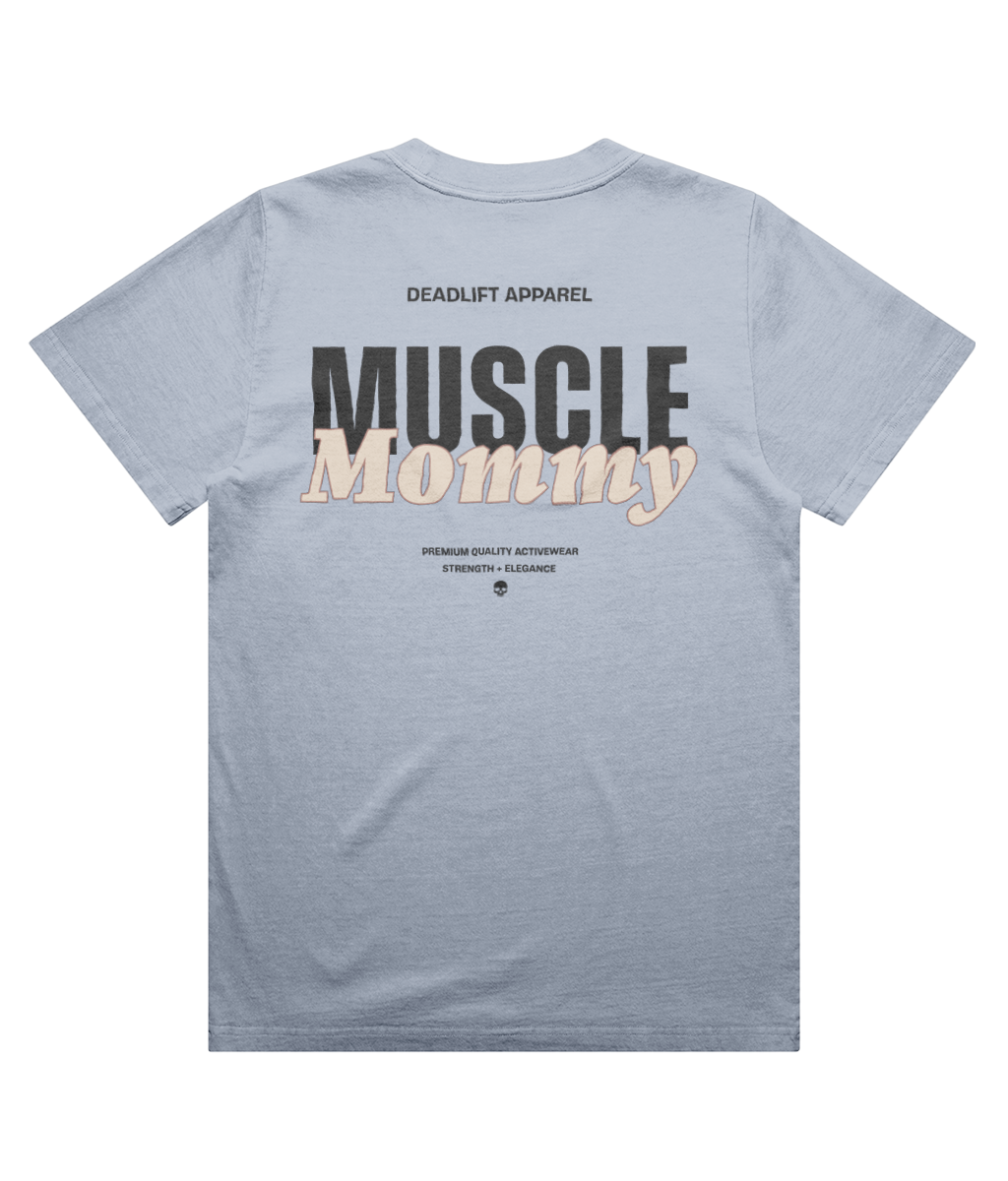 Muscle Mom - Women's Oversized T-shirt - Back