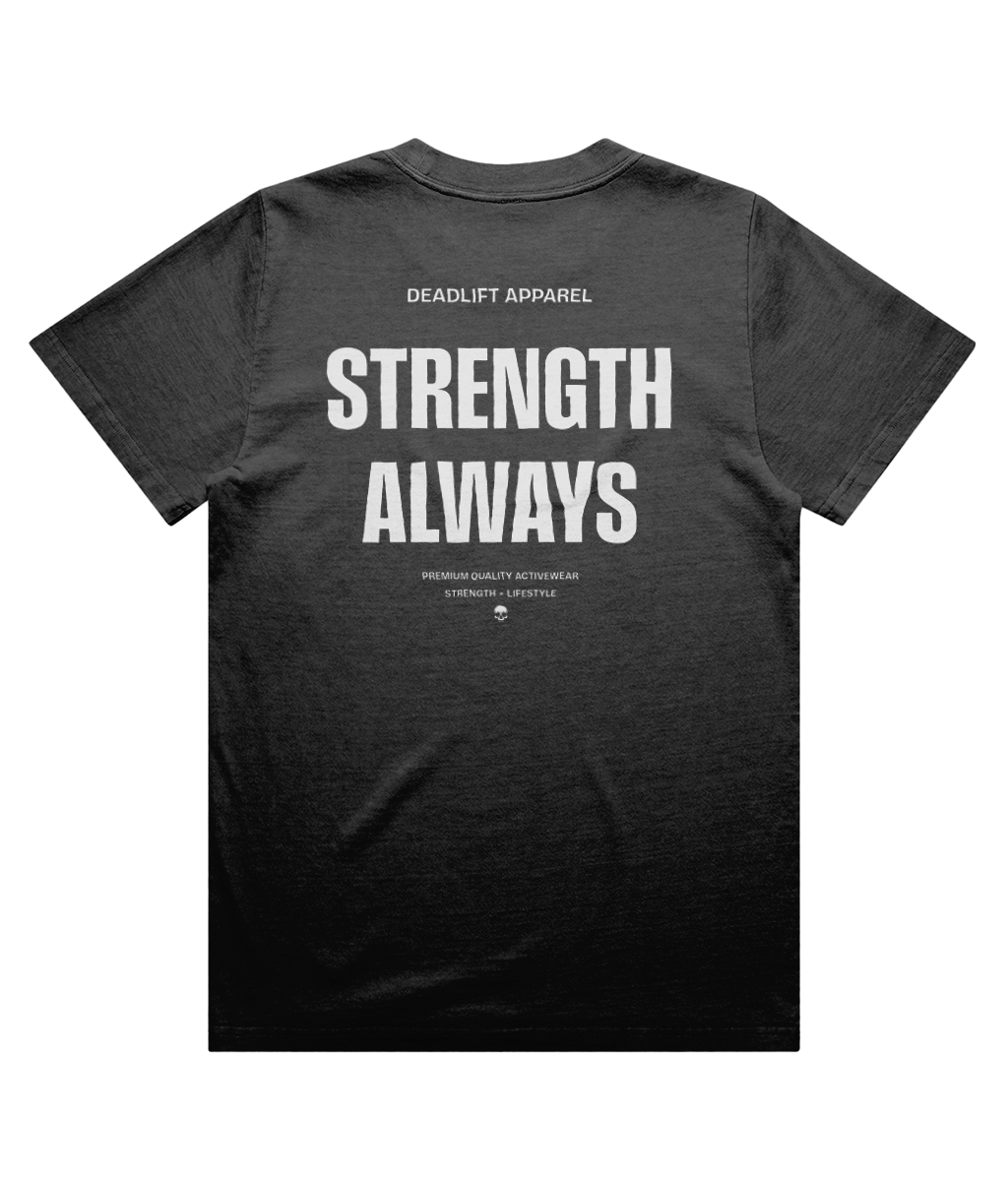Strength Always (Dark) - Women's Oversized T-shirt - Back