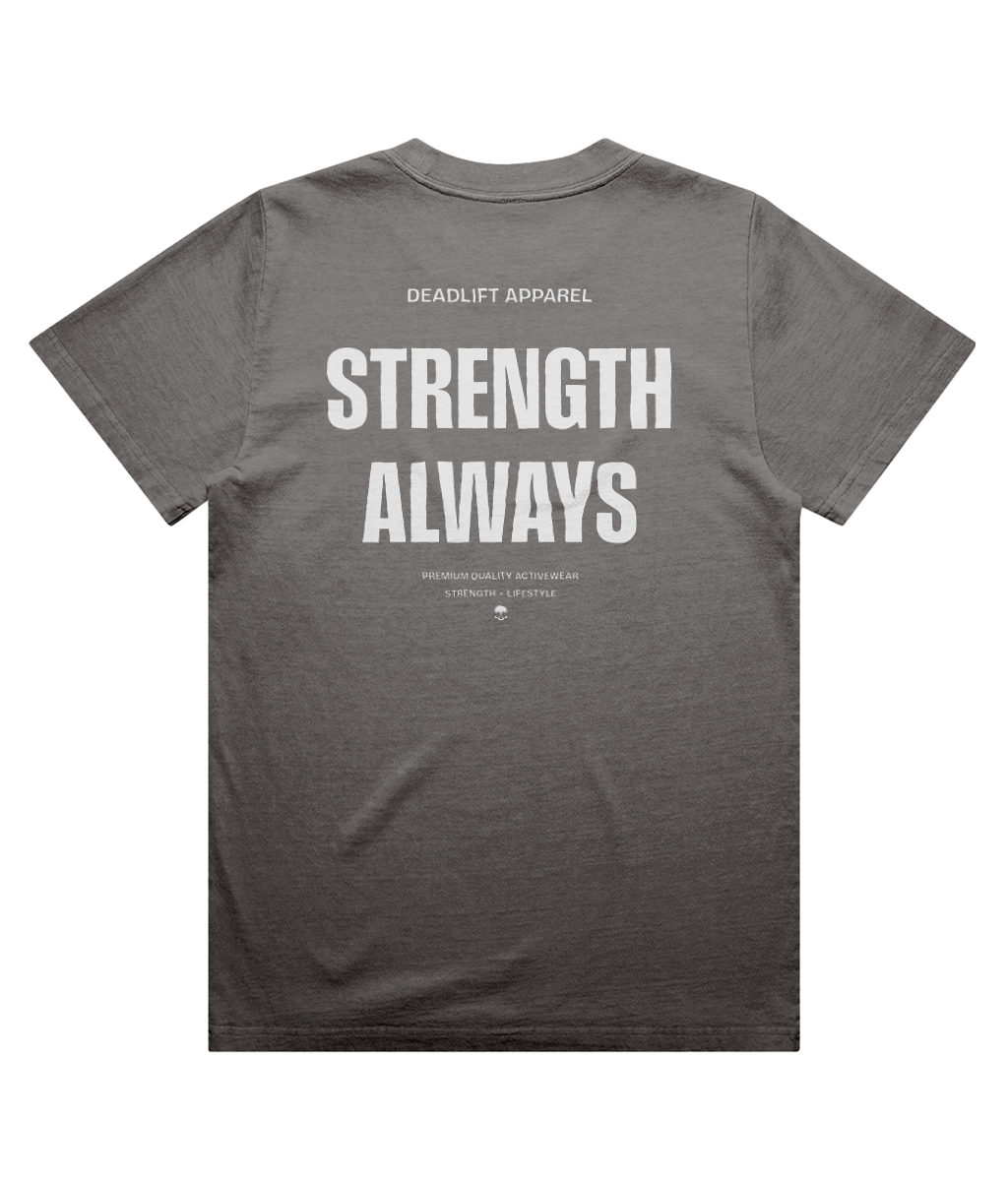 Strength Always (Dark) - Women's Oversized T-shirt - Back