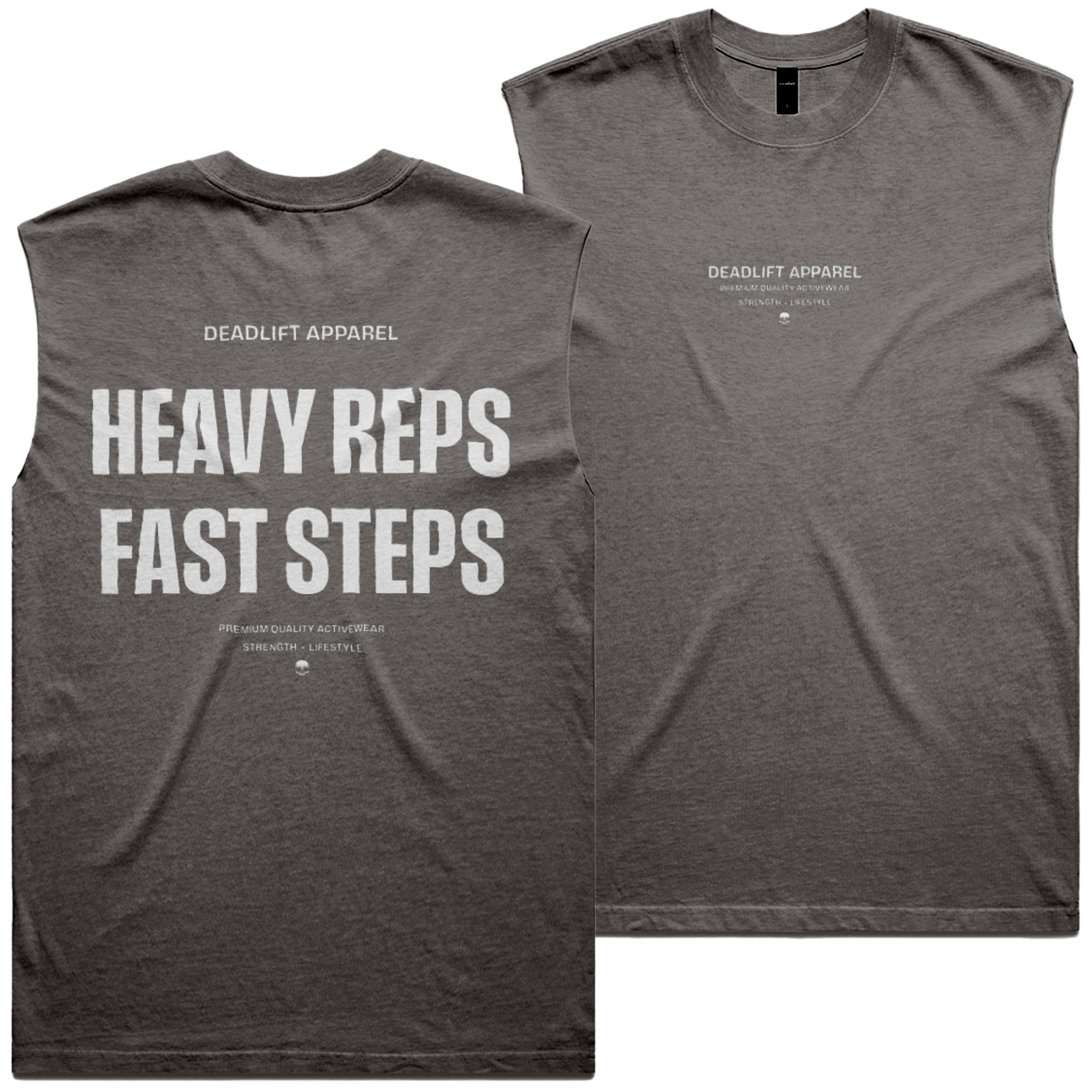 LIFT / RUN (Dark) - Men’s Oversized Tank