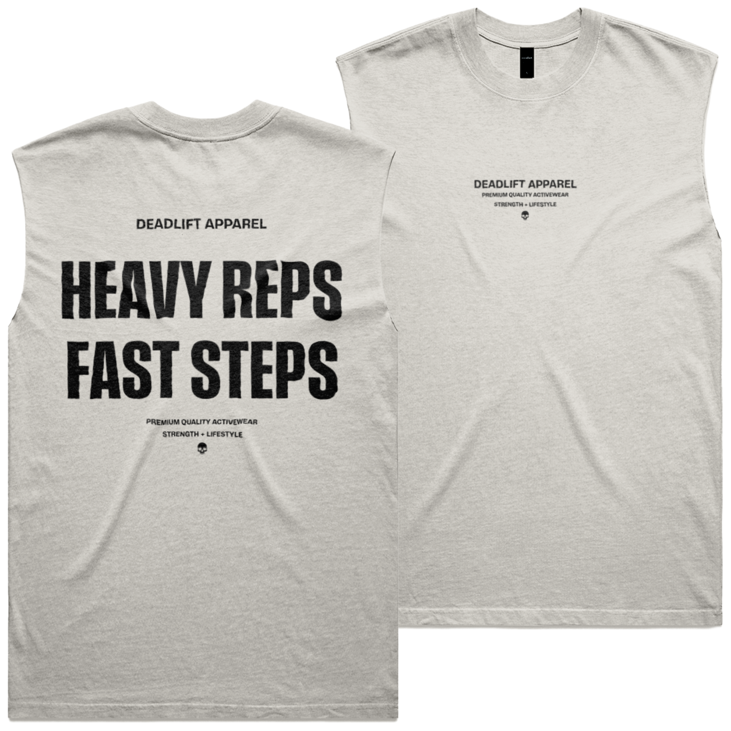LIFT / RUN (Light) - Men’s Oversized Tank
