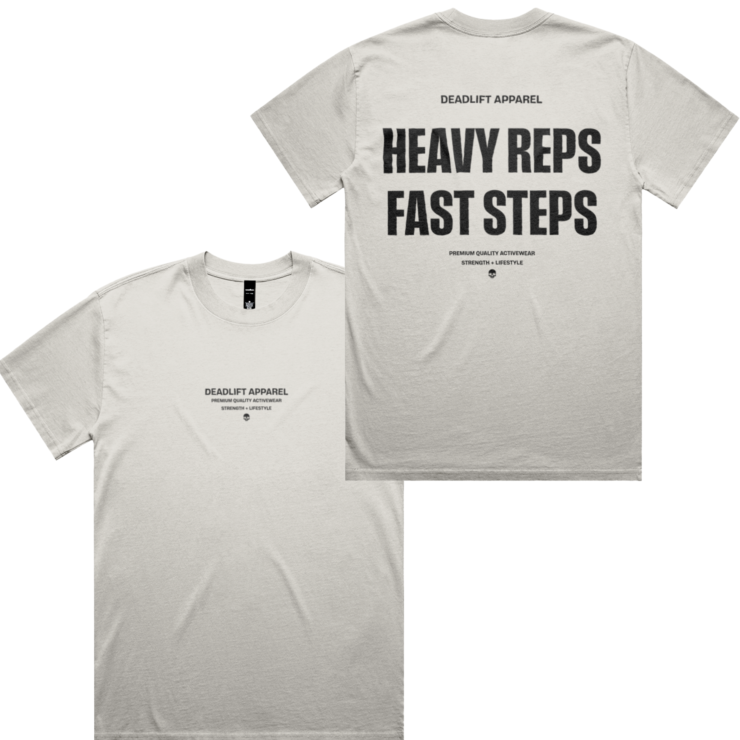 LIFT / RUN (Light) - Men’s Oversized T-Shirt