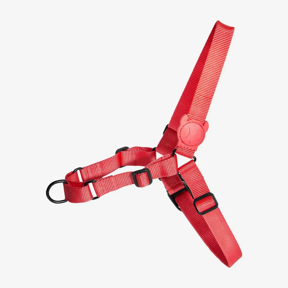 NEON CORAL - SOFT WALK (NO HANDLE) HARNESS | ZEEDOG