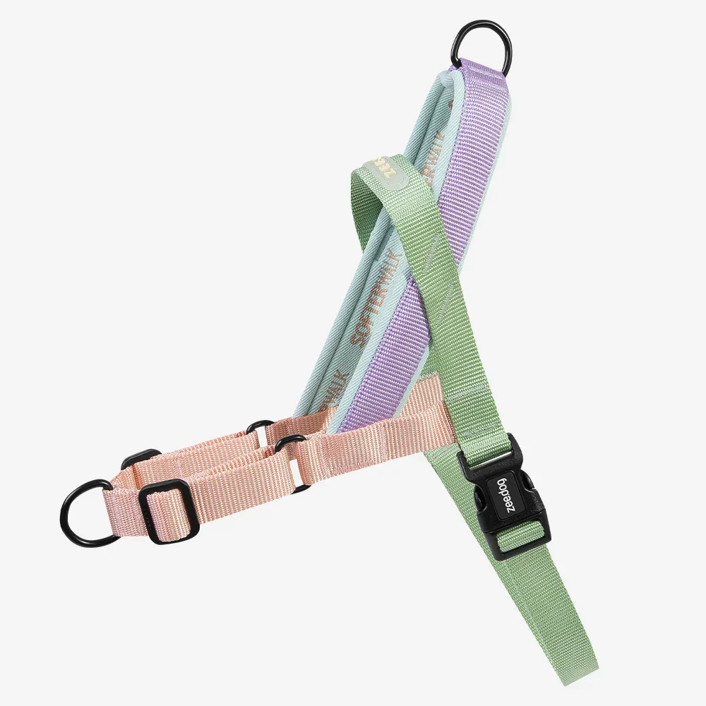 PEACH - SOFTER WALK (NO PULL) HARNESS | ZEEDOG