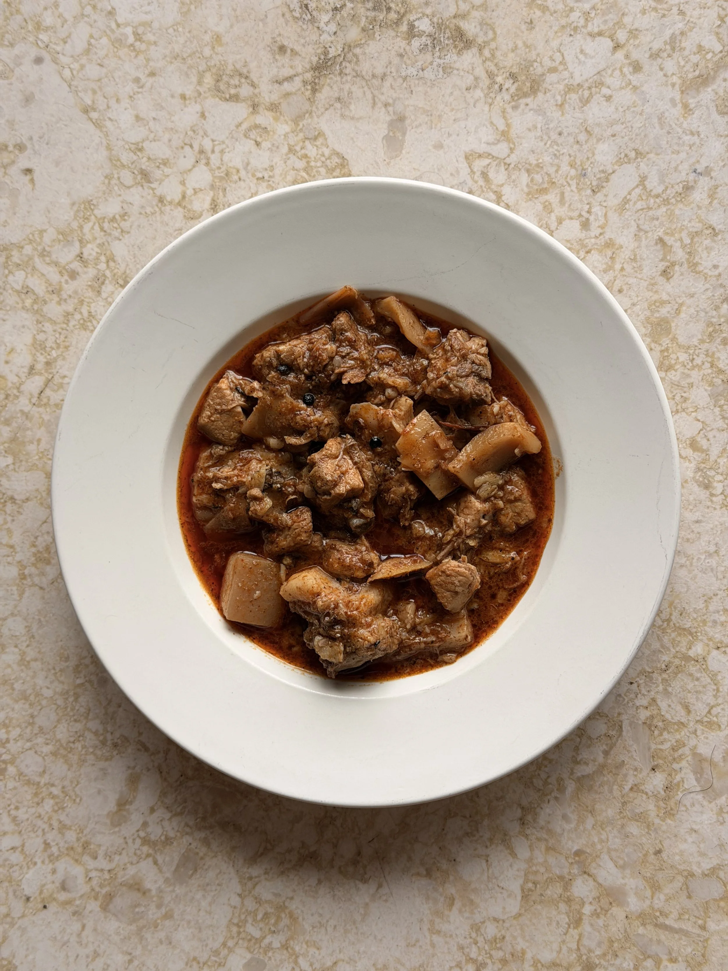 Pork with Perilla Seeds and Fermented Bamboo Shoots