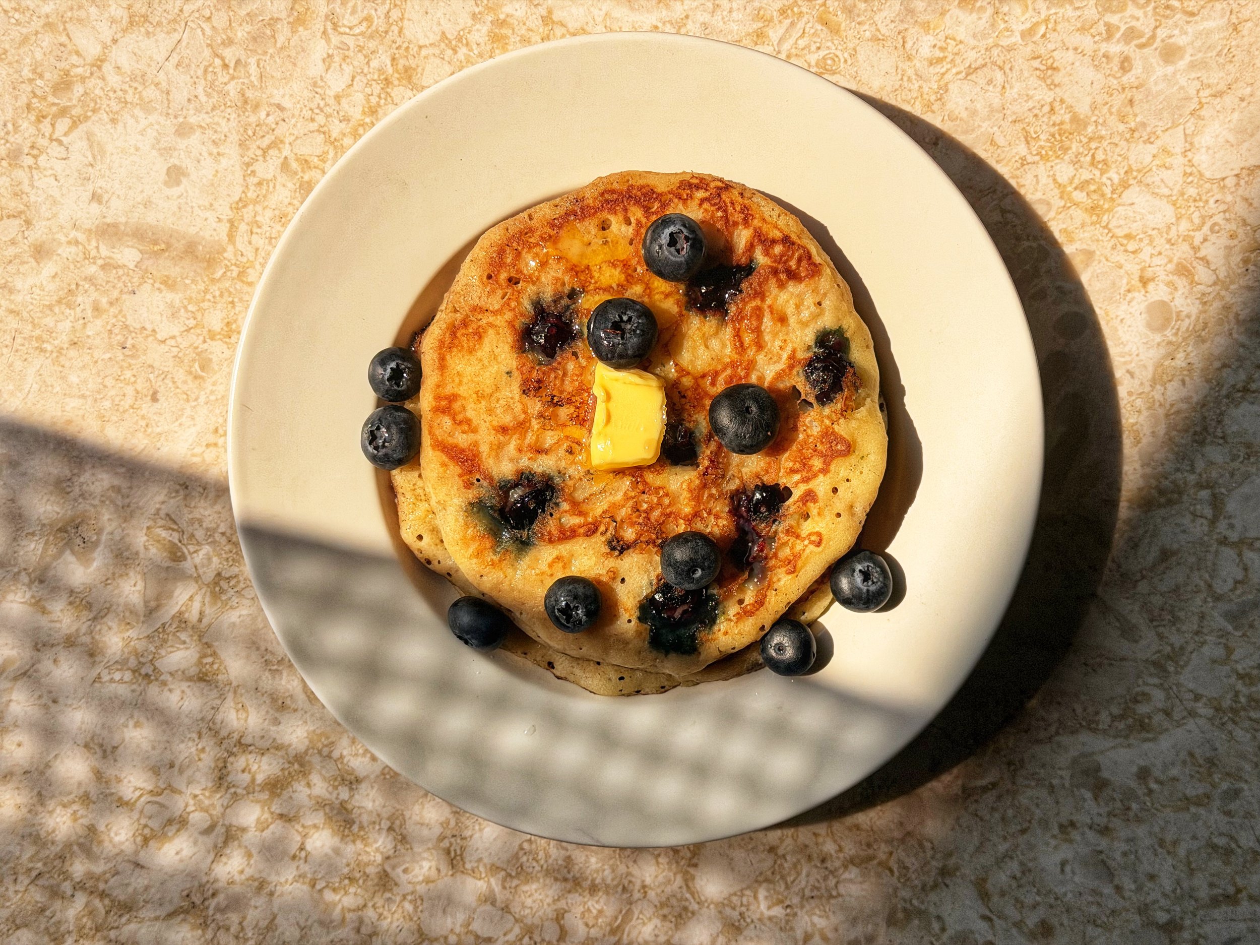 Buttermilk Blueberry Pancakes