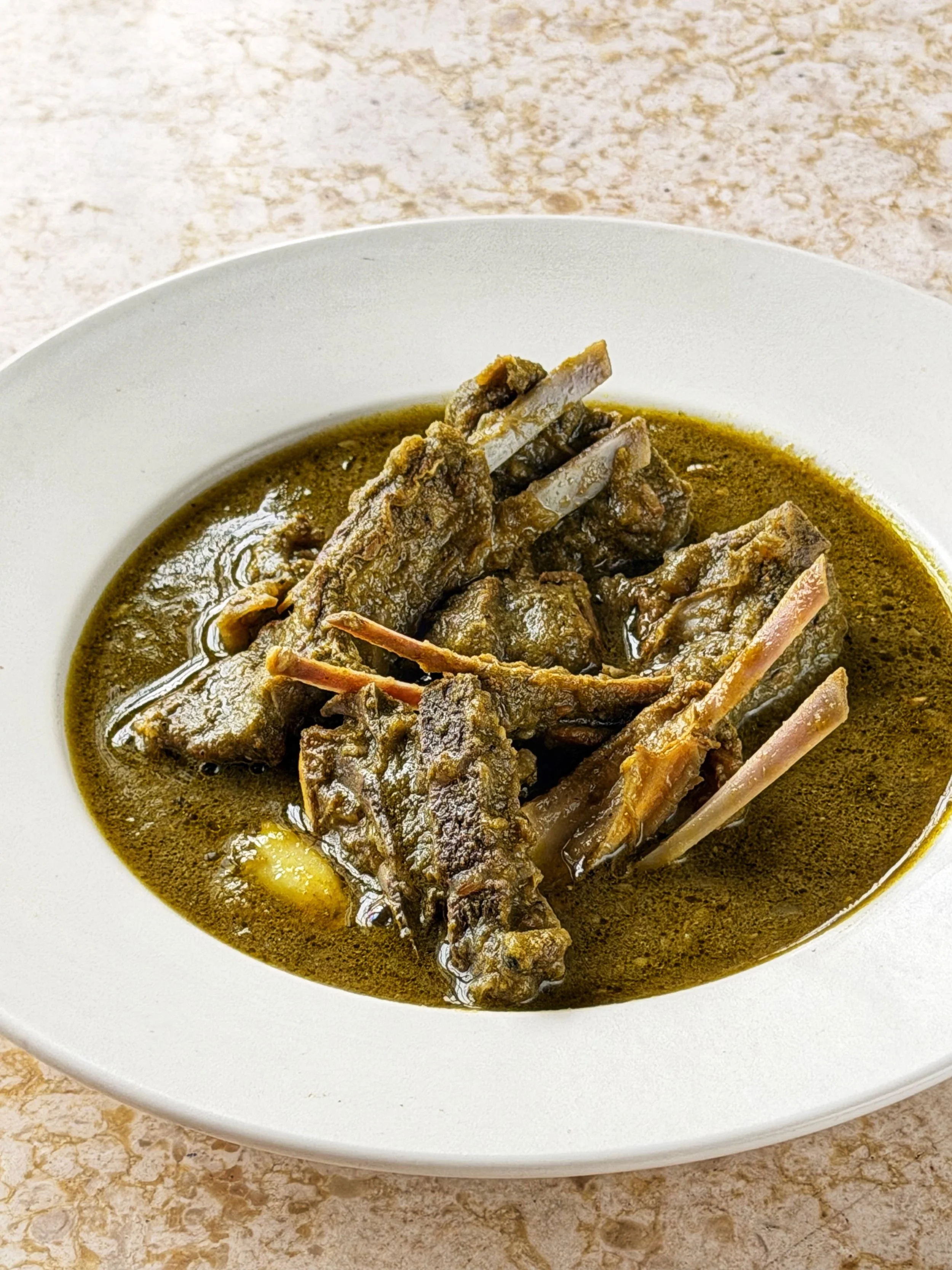 Kanakapura-Style Green Mutton Chops