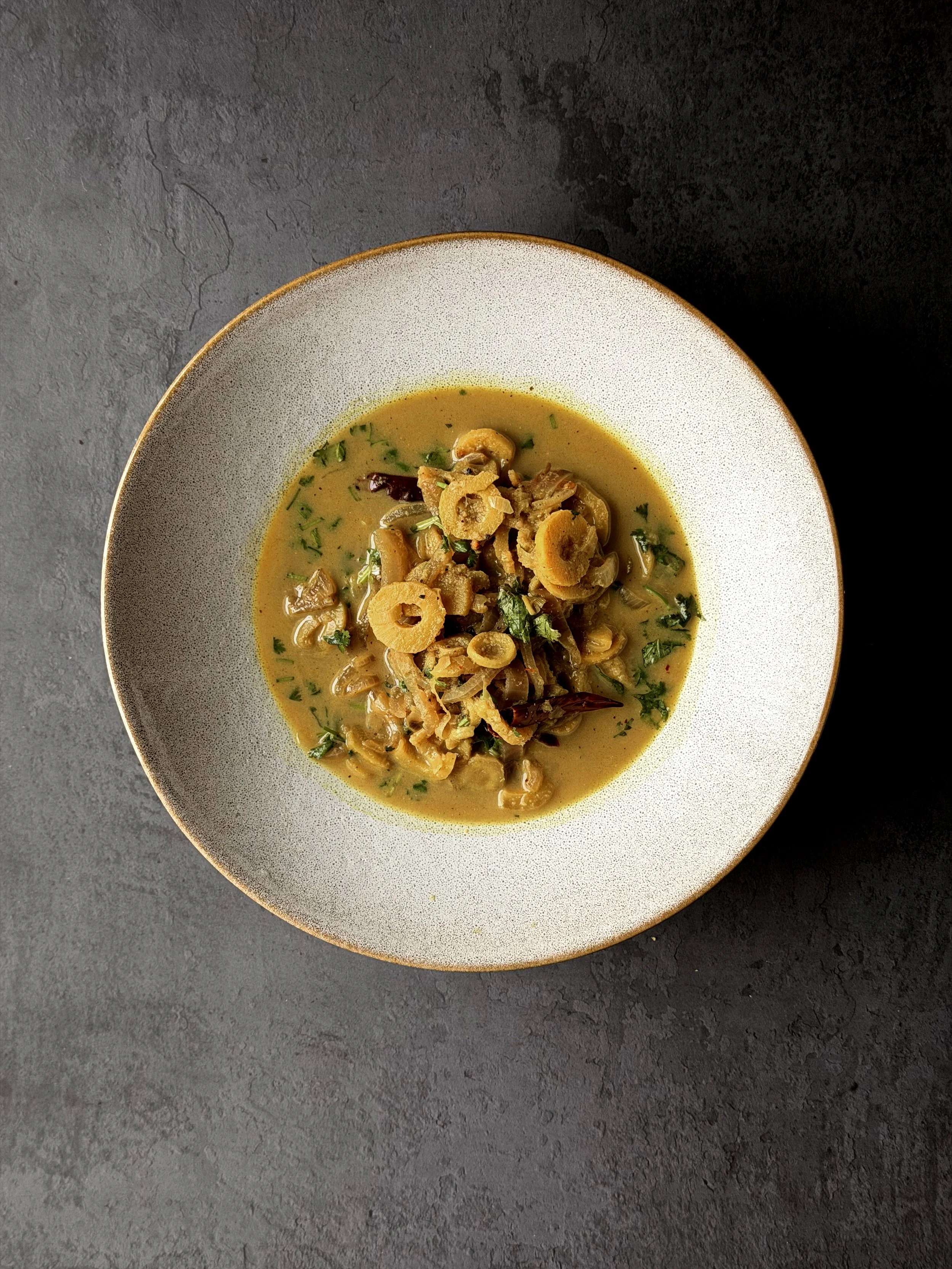 Baimbalé Curry, Coorgi Bamboo Shoot Curry, Kodava Recipe