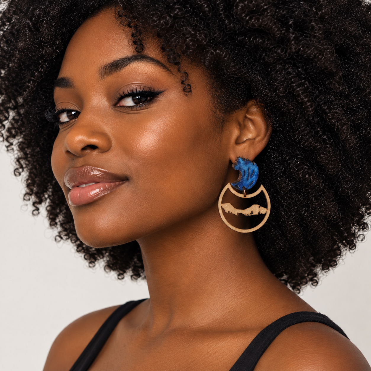 Curaçao Bluewave Earrings