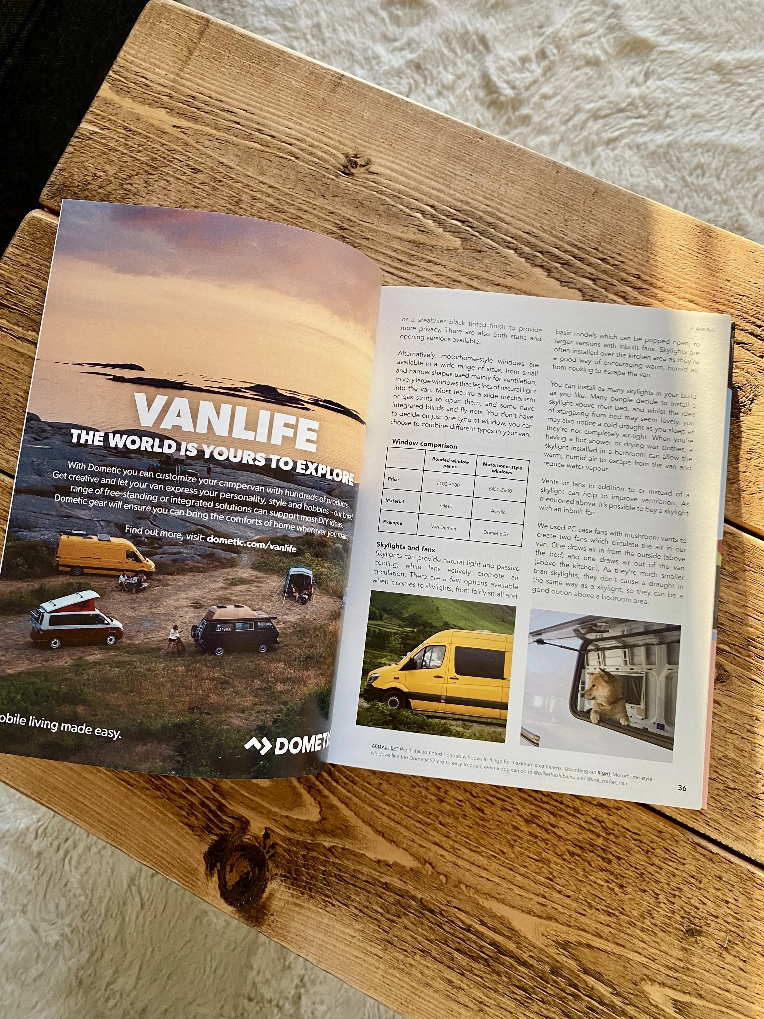 Vanlife book.