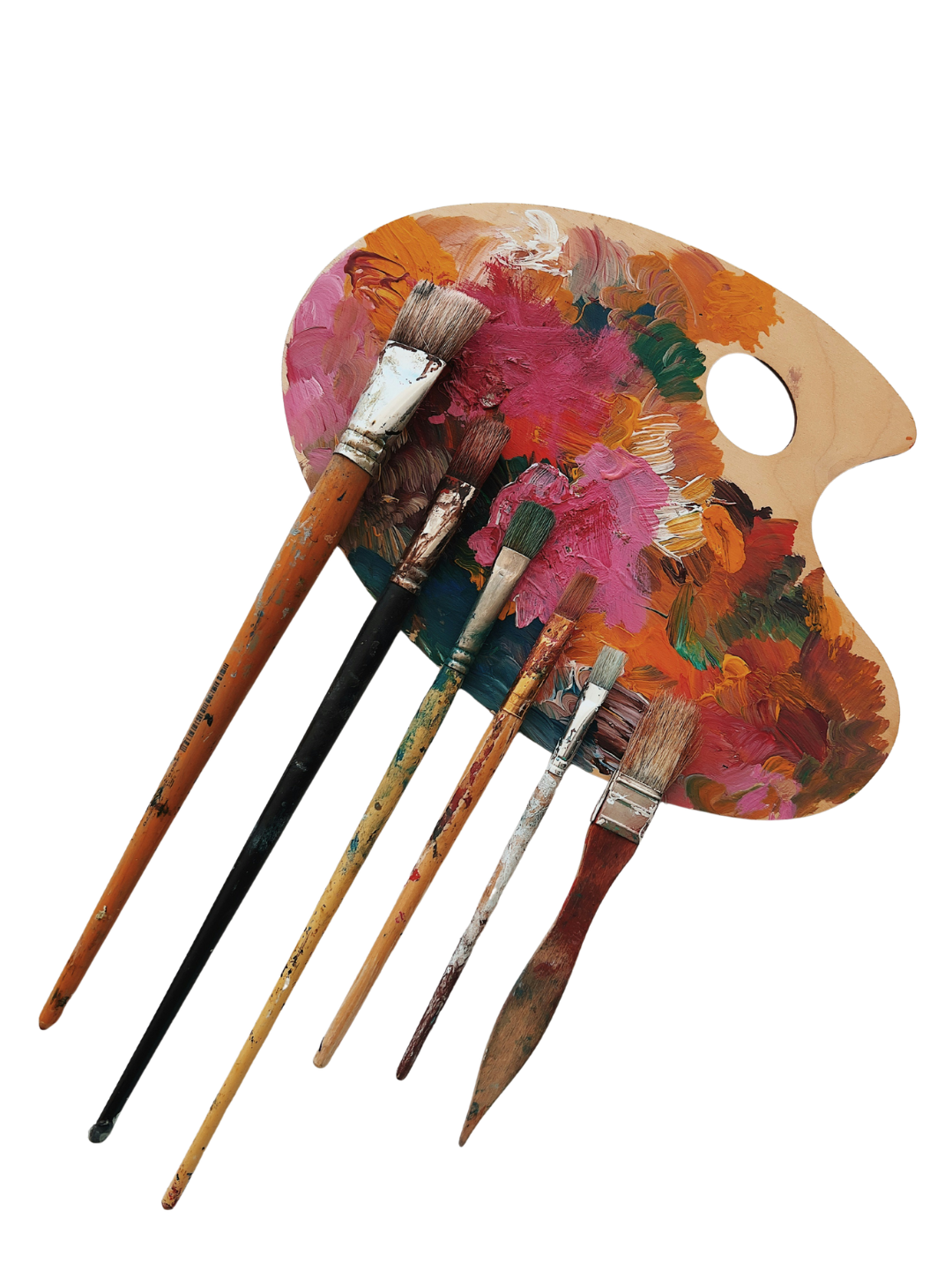 Paint palette.