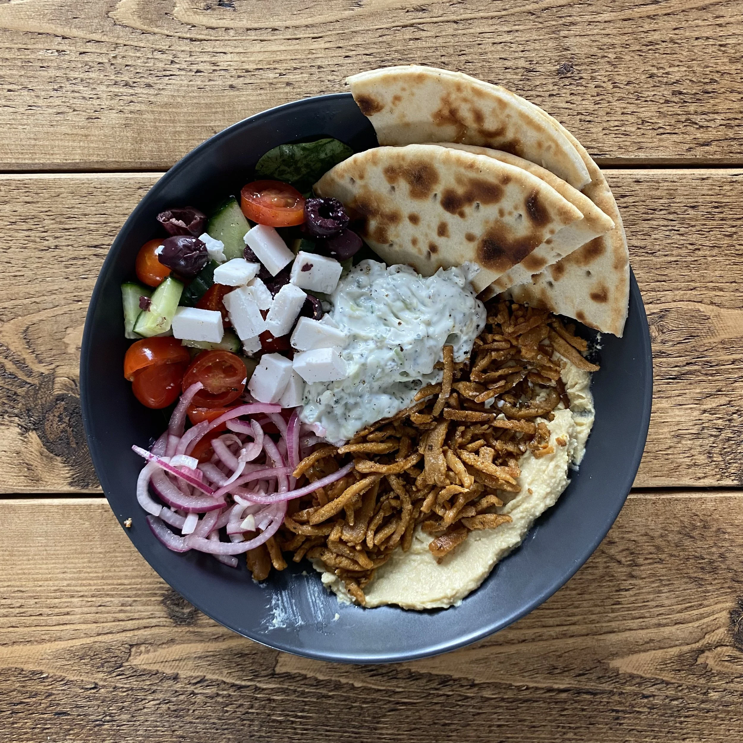 Vegan salad bowl.