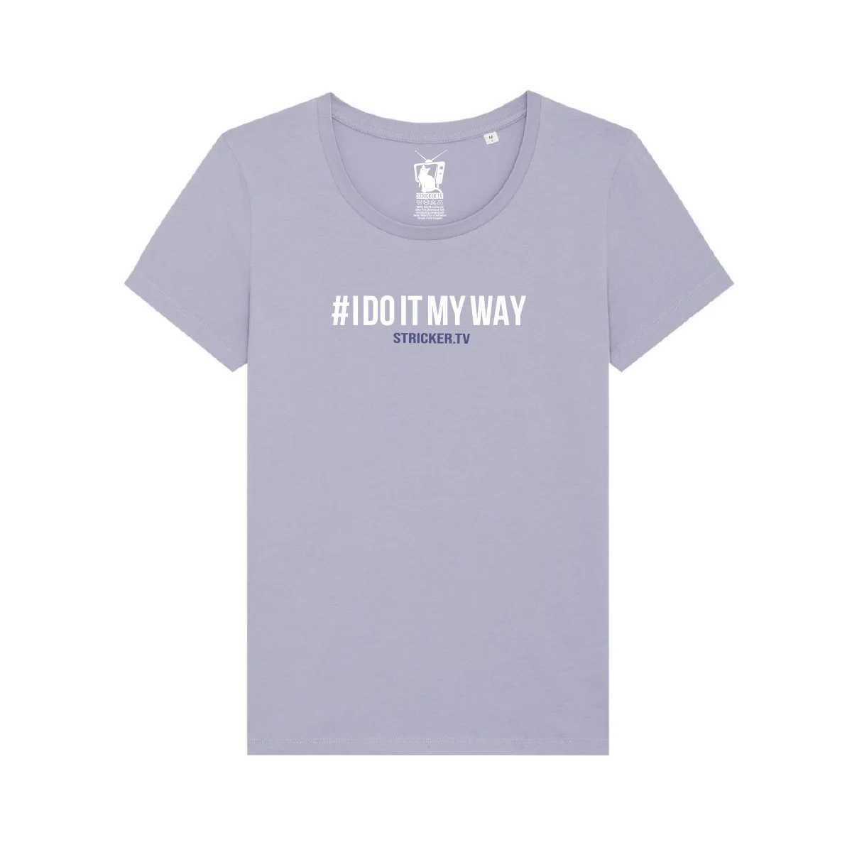 #I DO IT MY WAY - T-Shirt Lady, Lavender