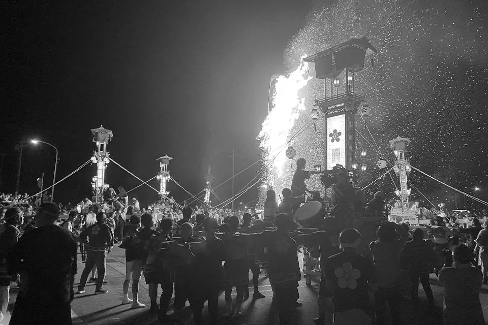 Abare Matsuri BW.jpg