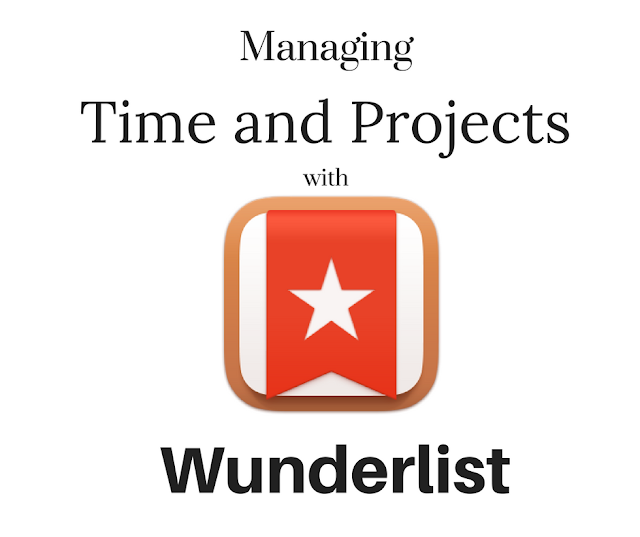 NK the Marketer graphic illustrating time and project management with Wunderlist