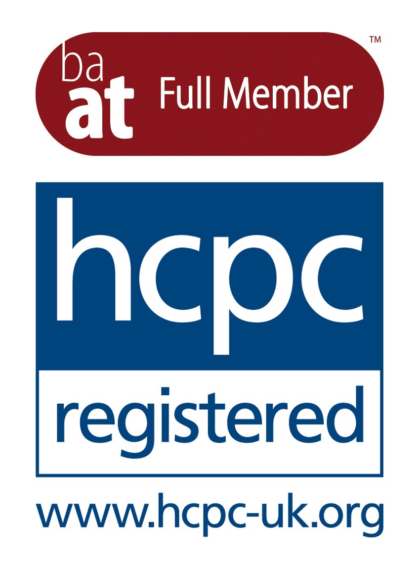 HPC registered membership badge for full members with the website www.hpc-uk.org.