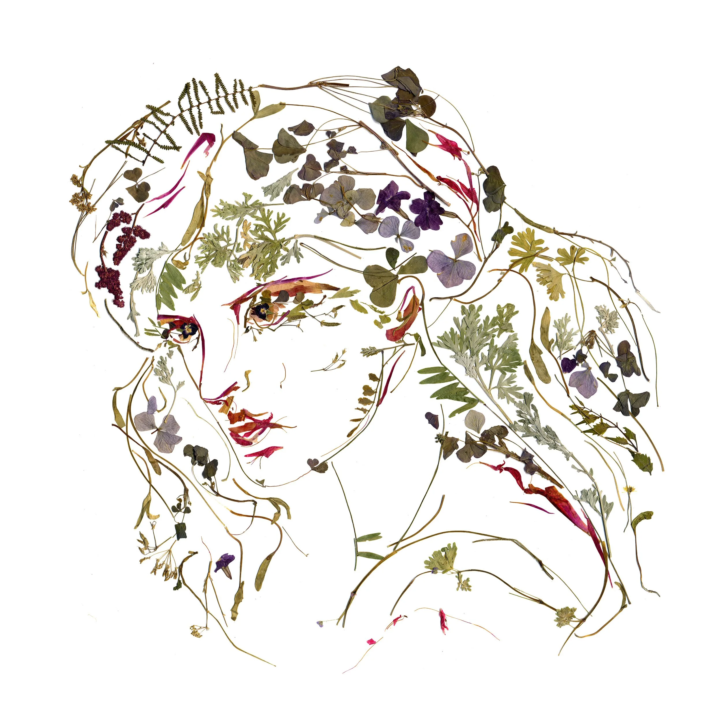 Proserpine. Inspired by Dante Gabriel Rossetti