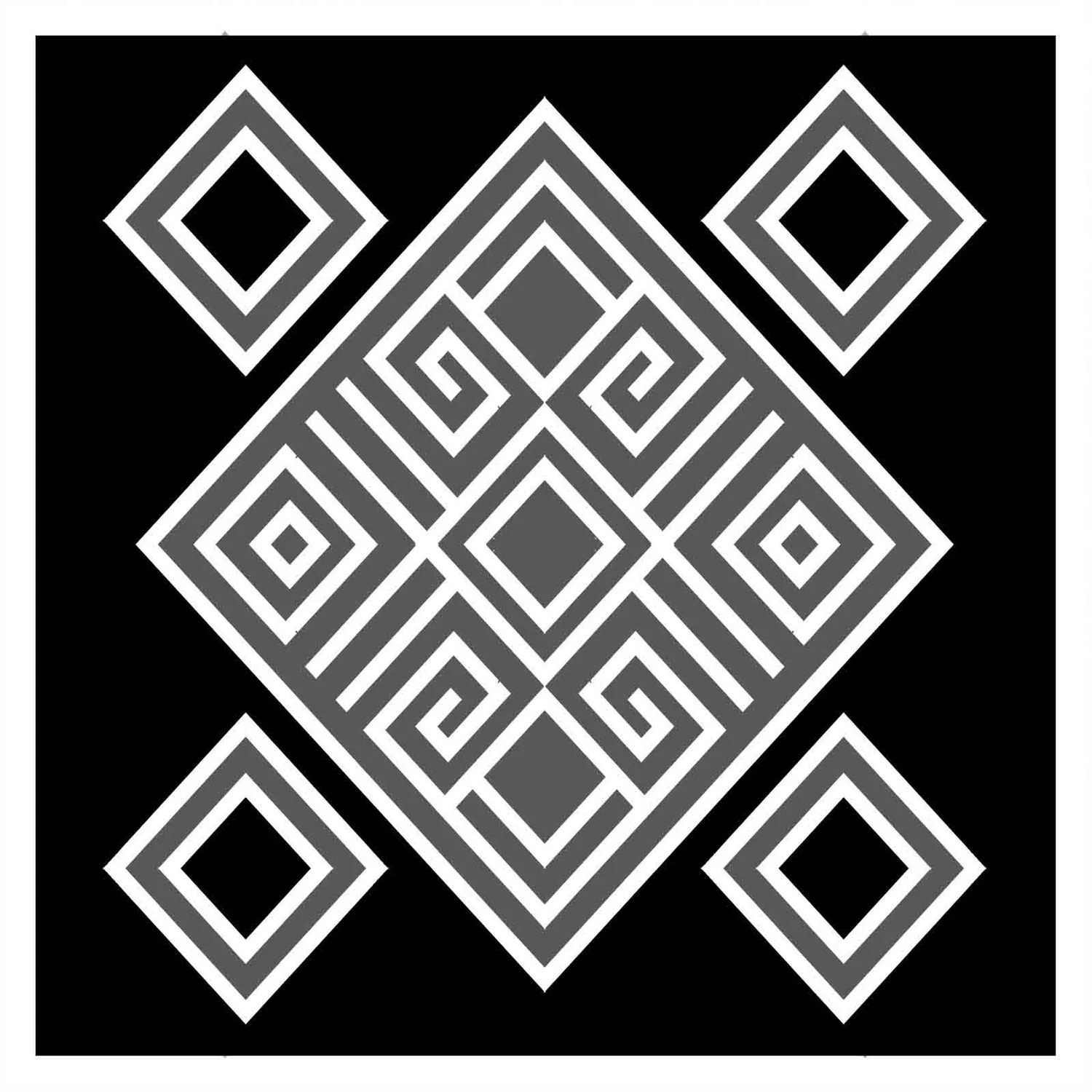 Ornamental Tattoo With Tenun Texture and Pattern