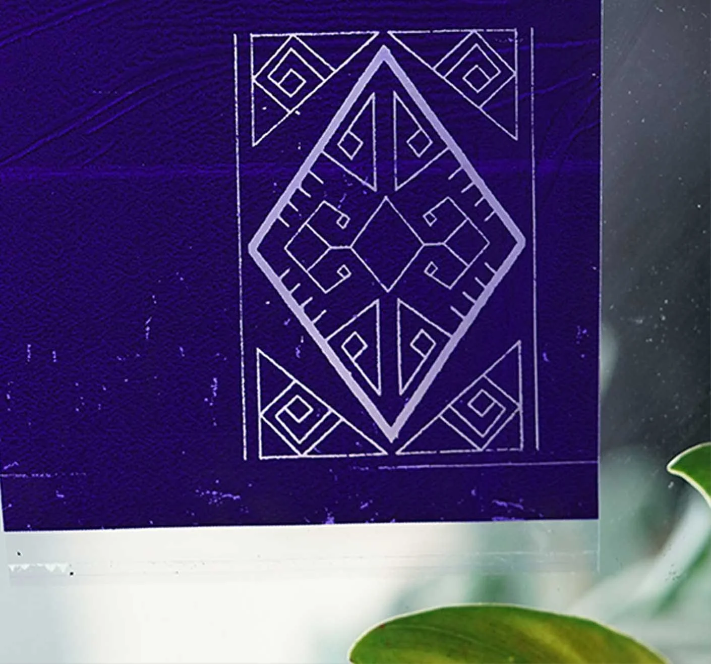 Ornamental tattoo stencil from cultural heritage inspiration