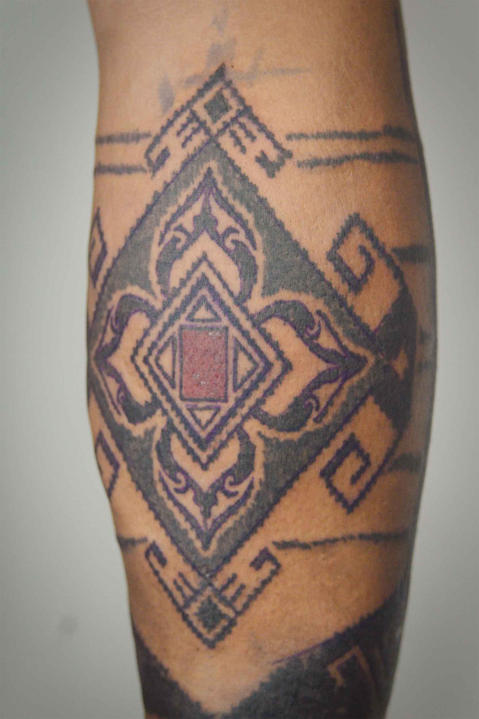 intricate flower ornament tattoo style near kedungu tattoo studio