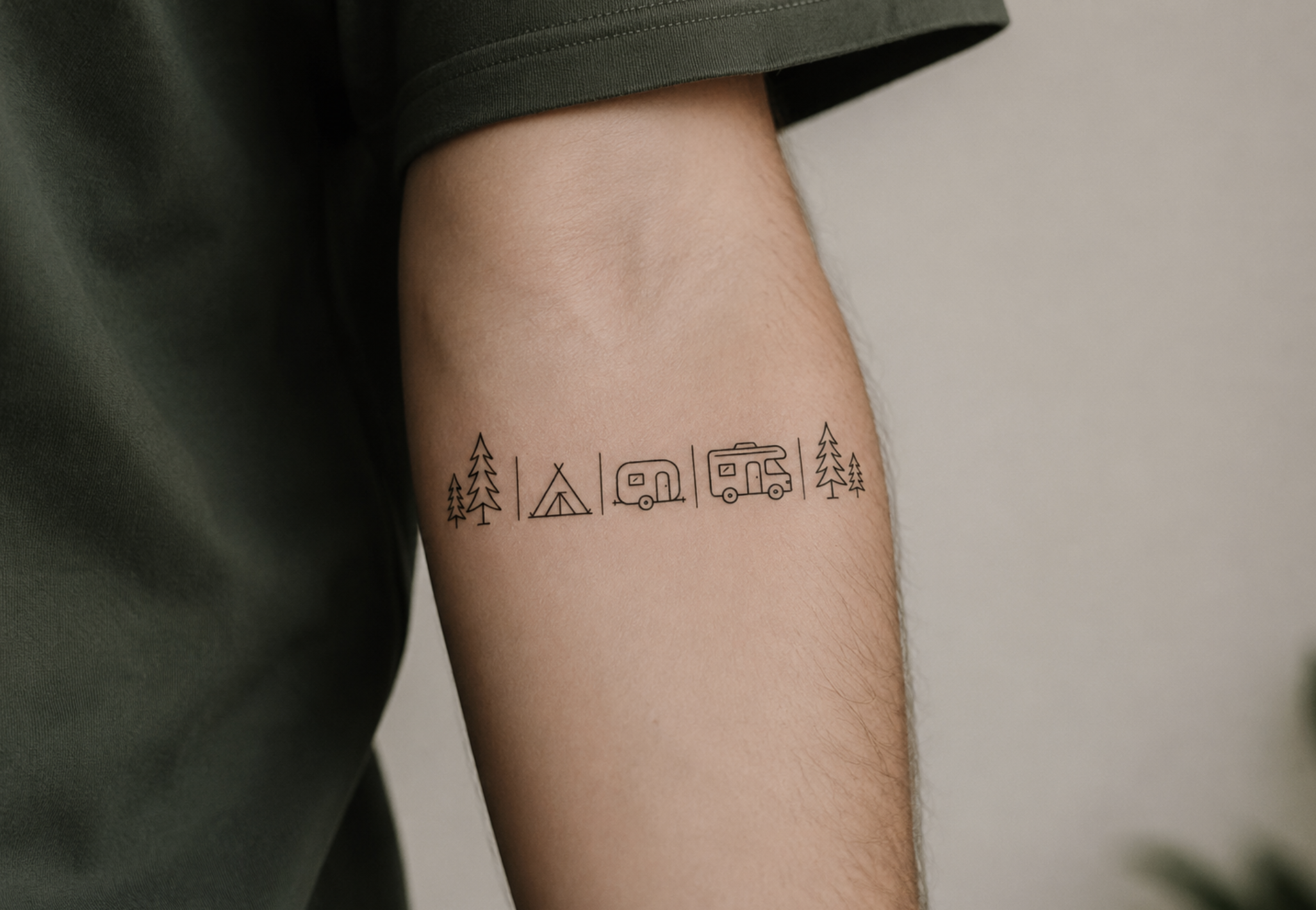 Campingwahnsinn Tattoo - 0€