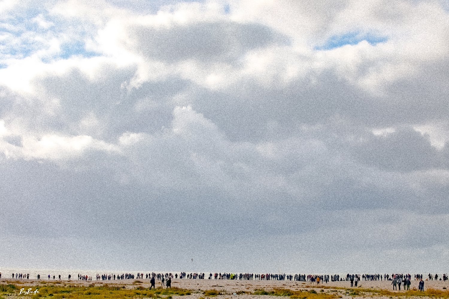 foule horizon plage Le havre bybadr.jpg