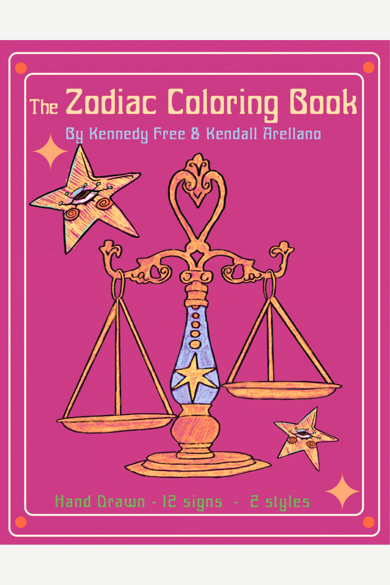 Zodiac Sign Coloring Book