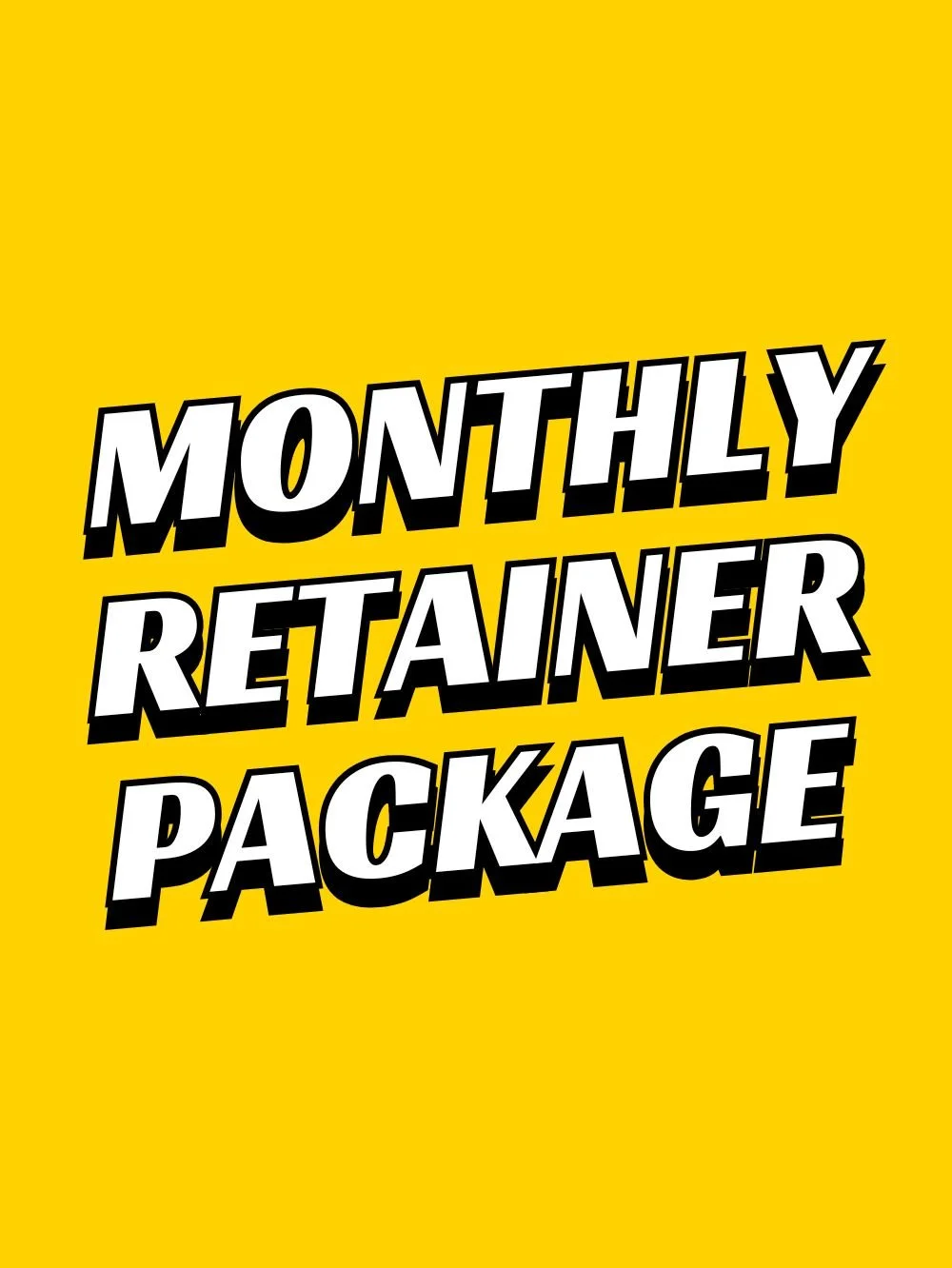 Monthly Management Package