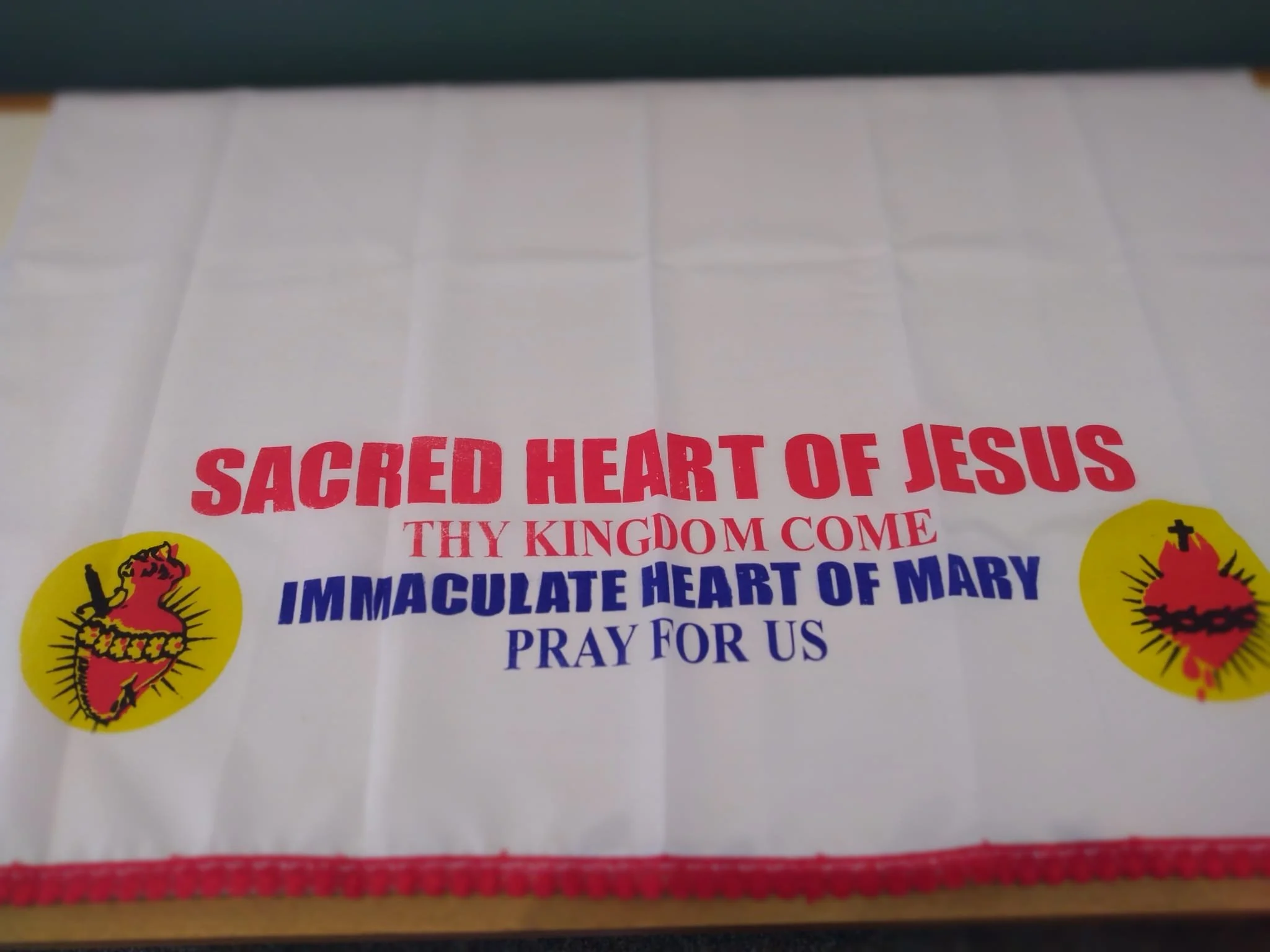 Sacred Heart Altar Cloth