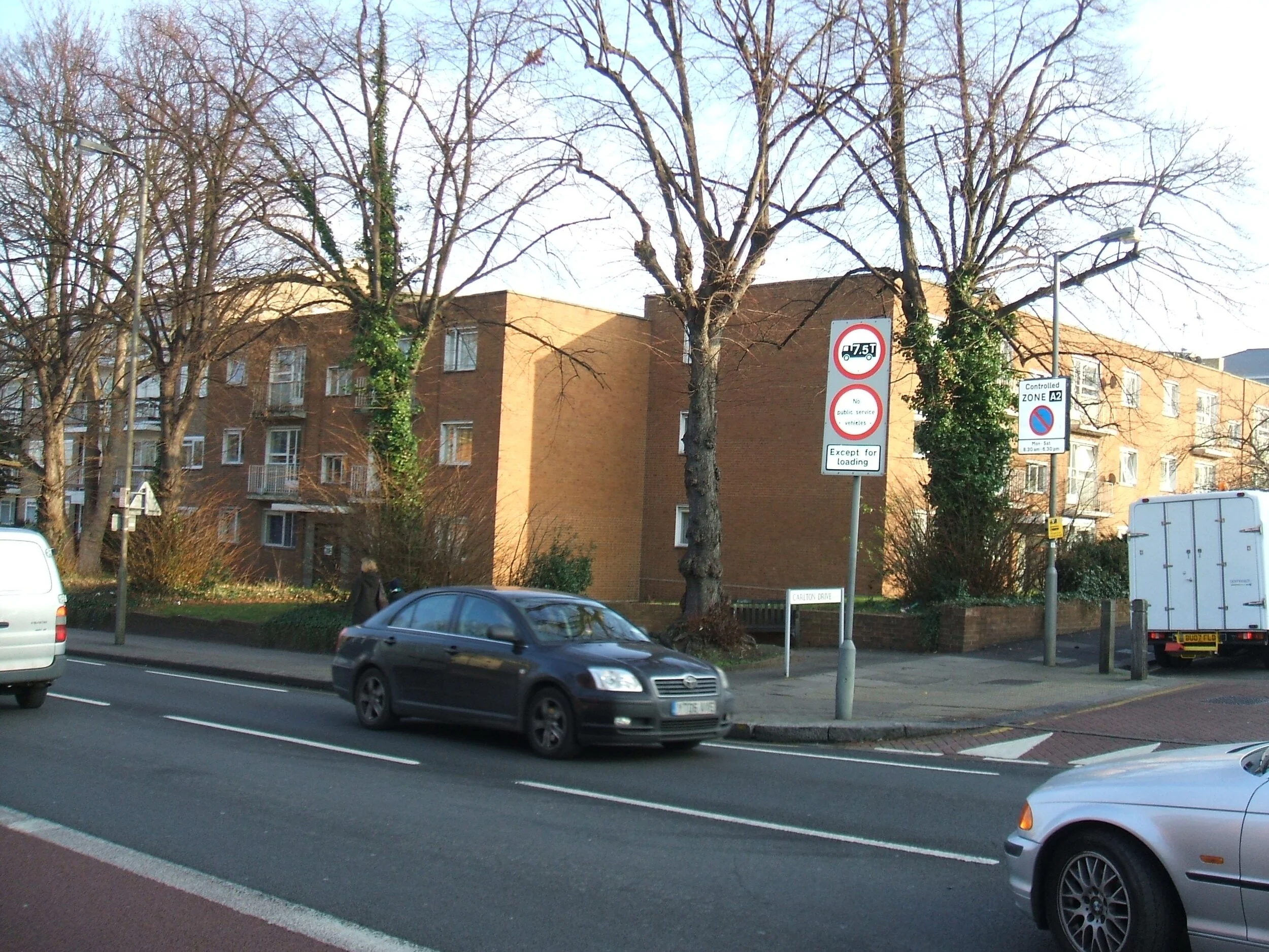 Carlton gate before