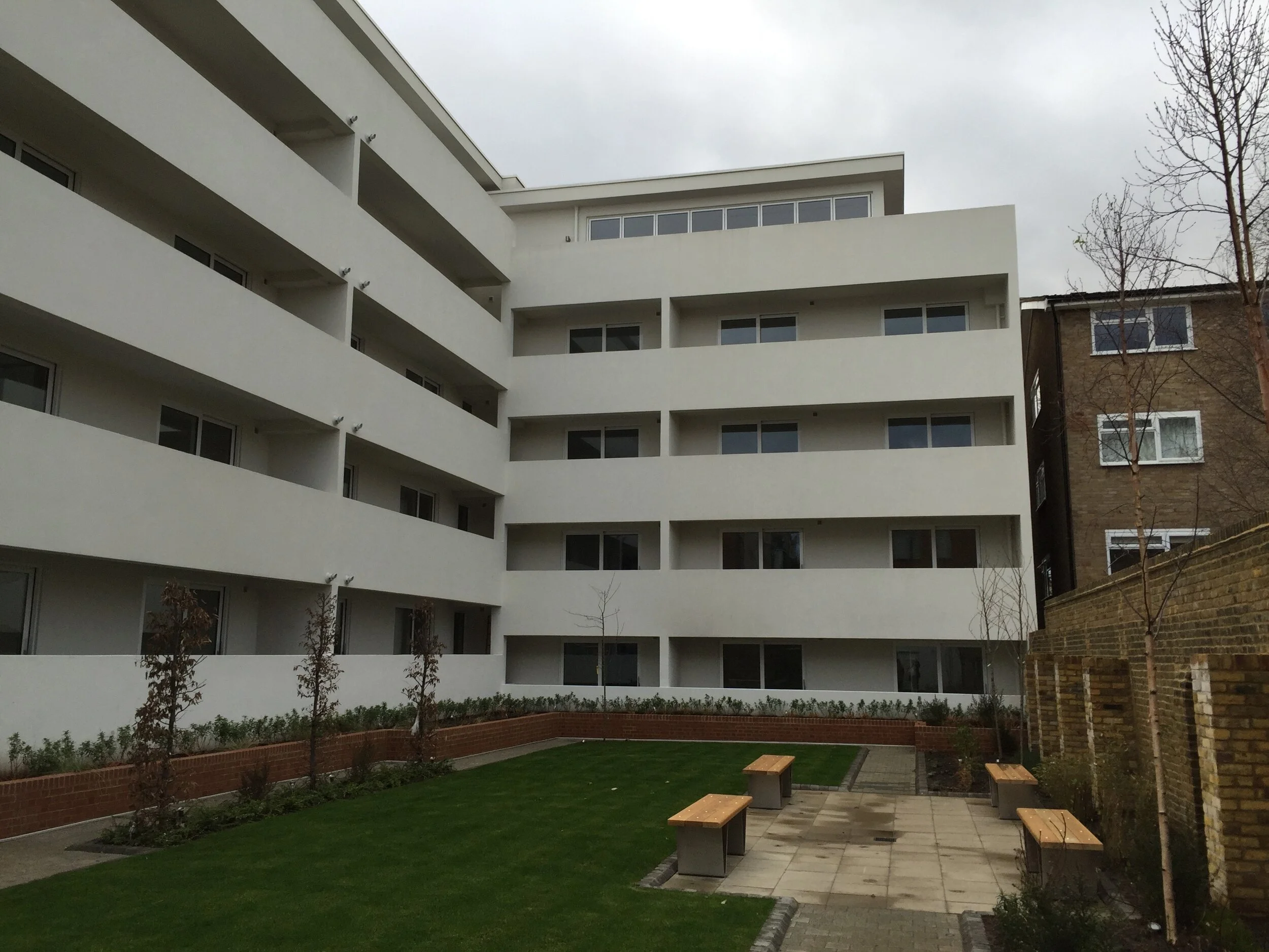 Carlton gate new courtyard