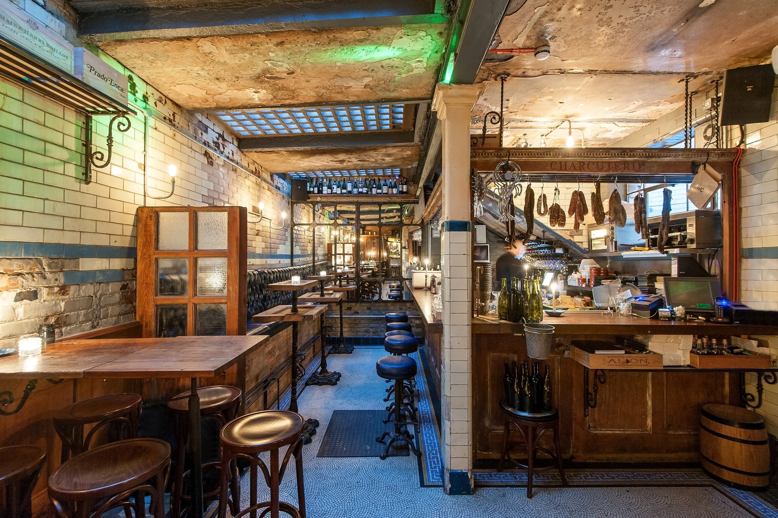 Converted Victorian WC transformed into Clapham Common South Side wine bar